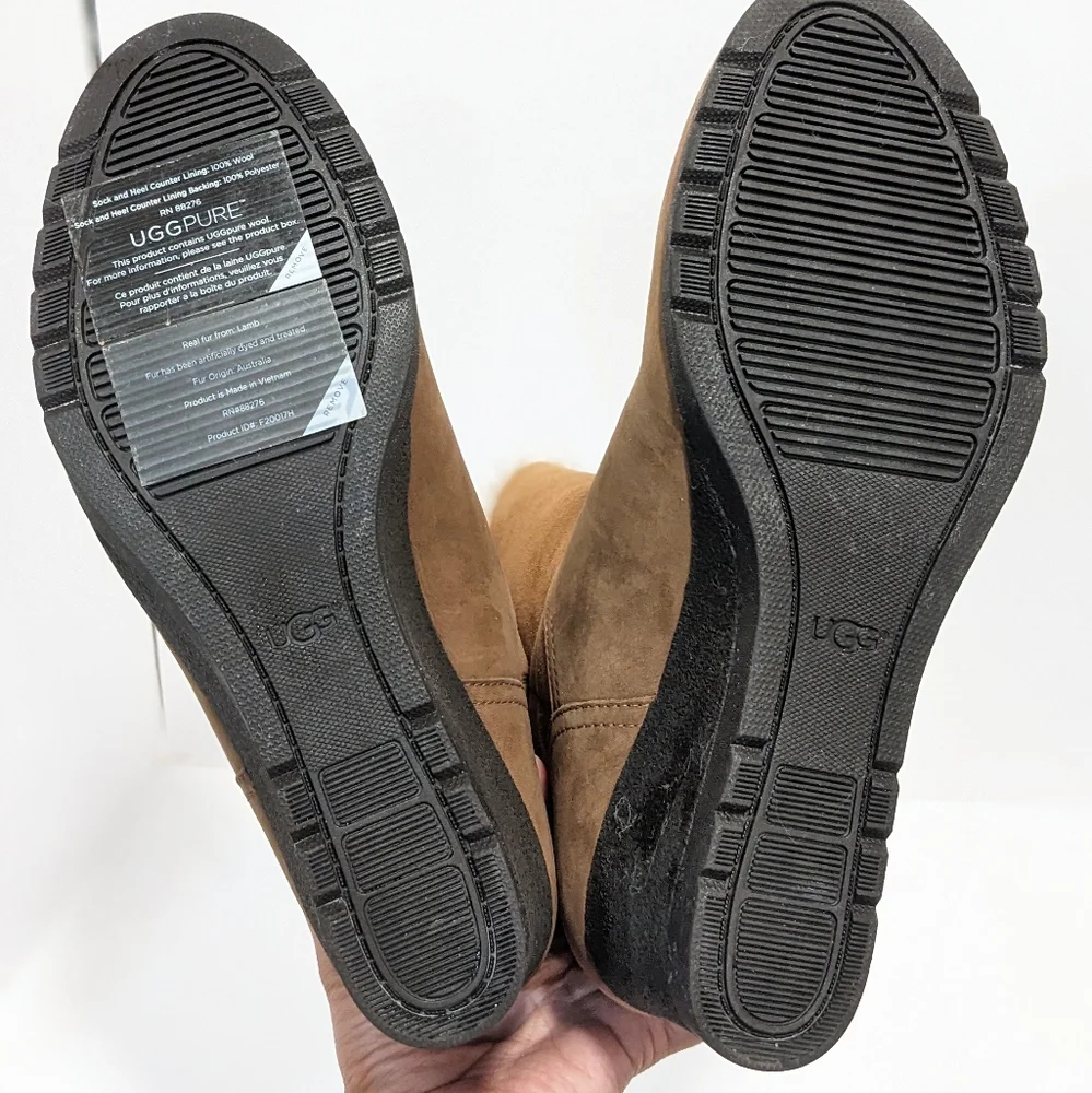 NWOT UGG Waterproof Edelina Wedge Boots